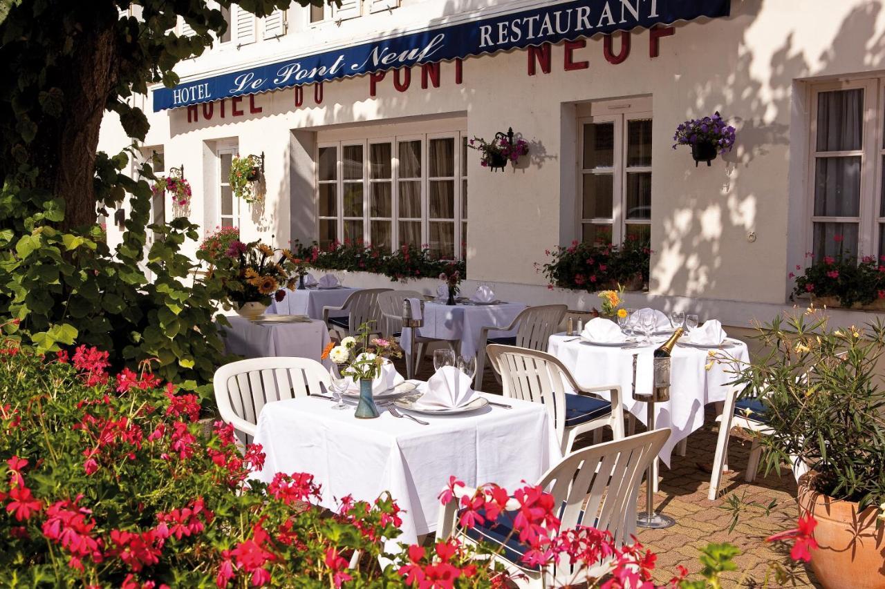 Logis Hotel Du Pont Neuf Le Veurdre Dış mekan fotoğraf